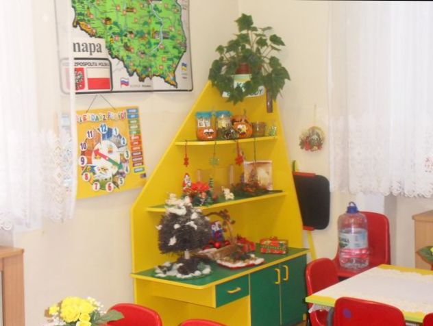 Sala przedszkolna nr 3 - kącik przyrody