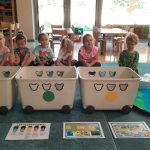 Grupa II - Dzieci uczą się segregować śmieci