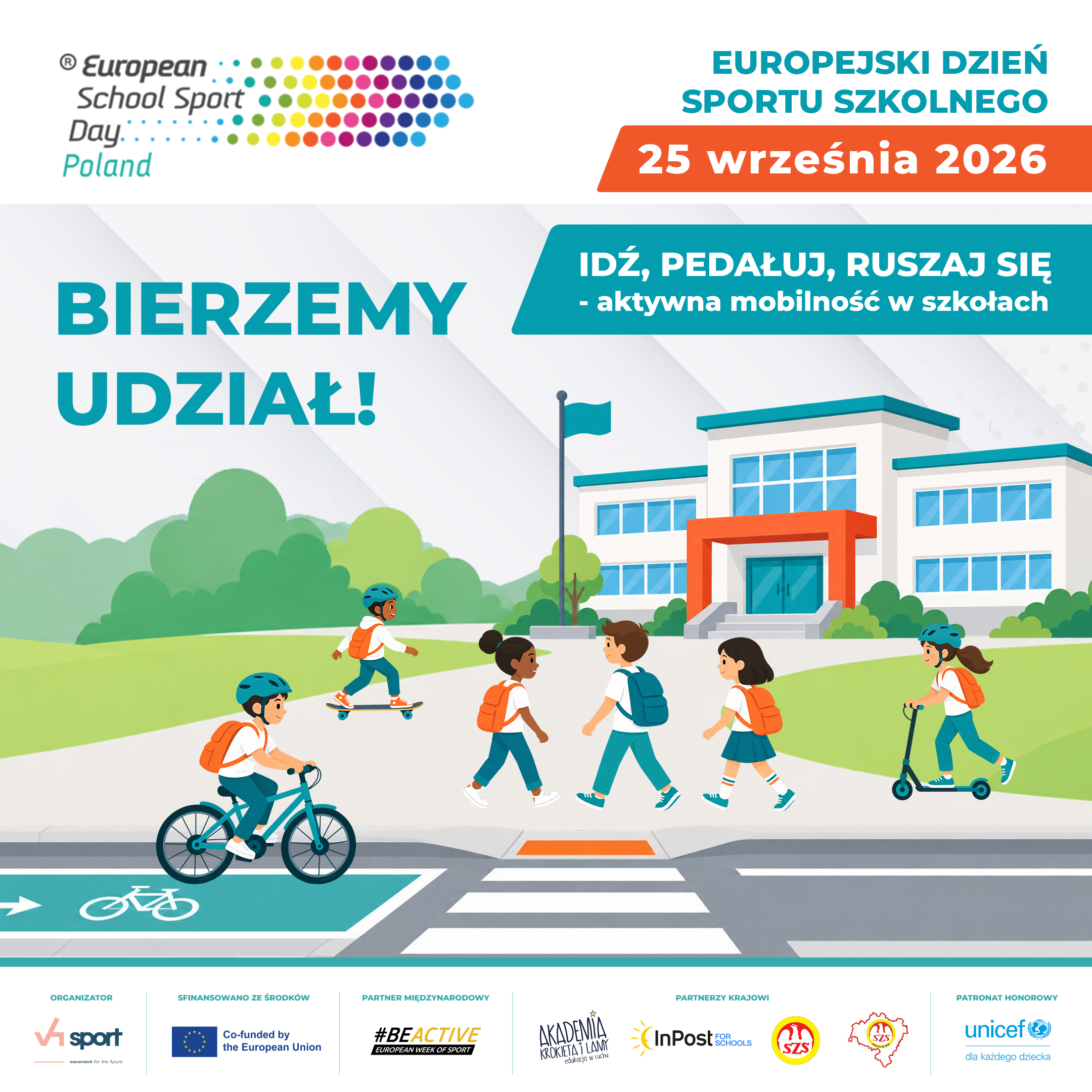 Przedszkole dołączy do Europejskiego Dnia Sportu Szkolnego 25 września